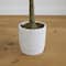 6ft. Artificial Fiddle Leaf Fig Tree with White Decorative Planter